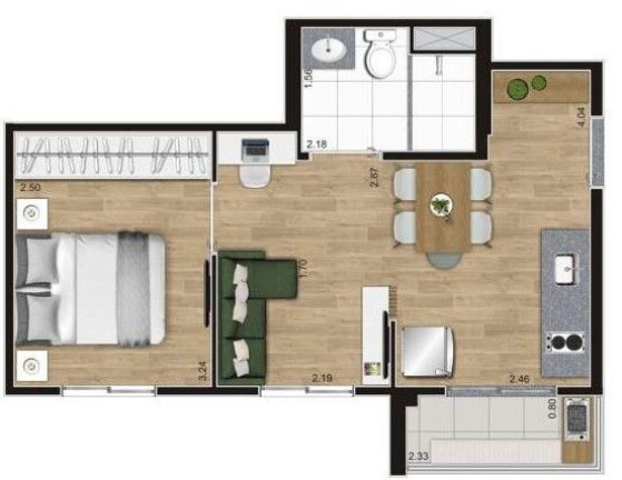 Imagem Apartamento com 1 Quarto à Venda, 30 m² em Belenzinho - São Paulo Imagem Apartamento com 1 Quarto à Venda, 30 m² em Belenzinho - São Paulo