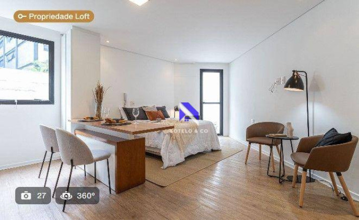 Studio com 1 Quarto à Venda, 30 m² em Moema Pássaros - São Paulo