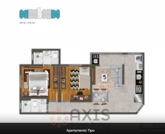 Imagem Apartamento com 2 Quartos à Venda, 55 m² em Fernão Dias - Belo Horizonte Imagem Apartamento com 2 Quartos à Venda, 55 m² em Fernão Dias - Belo Horizonte
