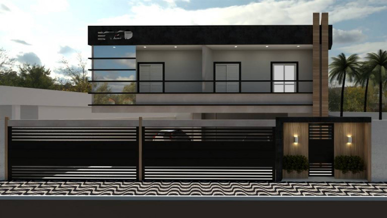 Imagem Casa com 2 Quartos à Venda, 56 m² em Ocian - Praia Grande
