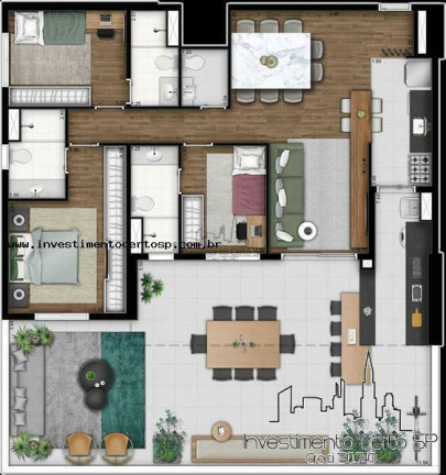 Imagem Apartamento com 3 Quartos à Venda, 105 m² em Tatuapé - São Paulo Imagem Apartamento com 3 Quartos à Venda, 105 m² em Tatuapé - São Paulo