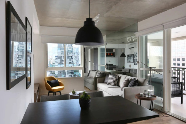 Imagem Apartamento com 1 Quarto à Venda, 62 m² em Cidade Monções Imagem Apartamento com 1 Quarto à Venda, 62 m² em Cidade Monções