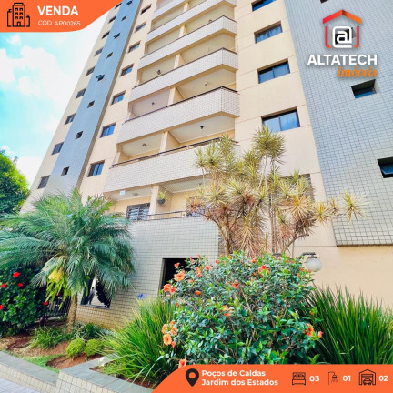 Apartamento com 3 Quartos à Venda, 106 m² em Jardim Dos Estados - Poços De Caldas