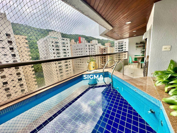 Apartamento com 3 Quartos à Venda, 136 m² em Pitangueiras - Guarujá