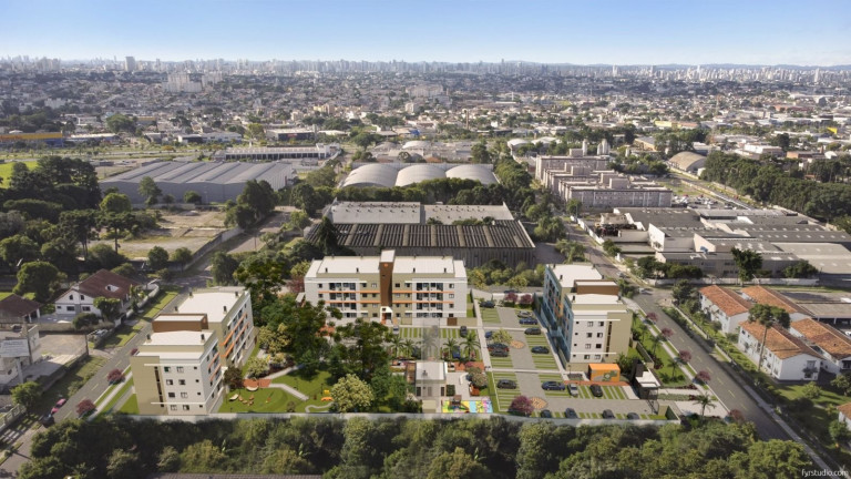 Imagem Apartamento com 2 Quartos à Venda, 53 m² em Hauer - Curitiba