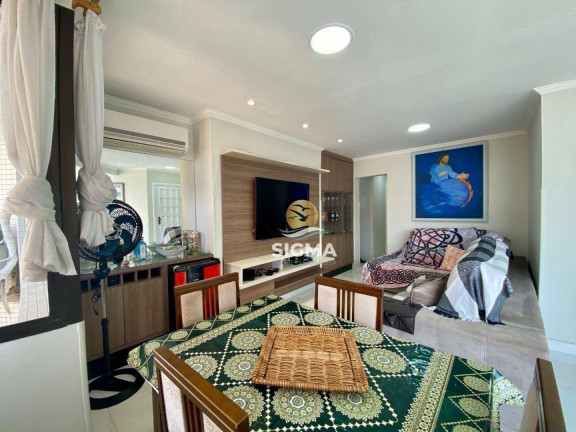 Imagem Apartamento com 3 Quartos à Venda, 116 m² em Jardim Astúrias - Guarujá