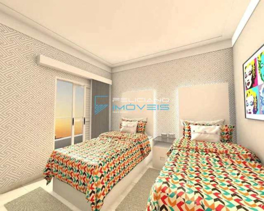 Imagem Apartamento com 2 Quartos à Venda, 74 m² em Aviação - Praia Grande
