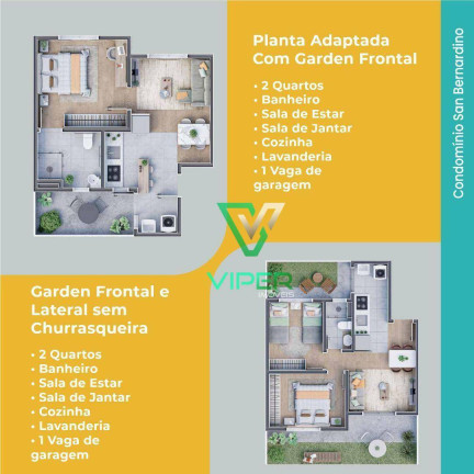 Imagem Apartamento com 2 Quartos à Venda, 42 m² em Planta Almirante - Almirante Tamandaré Imagem Apartamento com 2 Quartos à Venda, 42 m² em Planta Almirante - Almirante Tamandaré