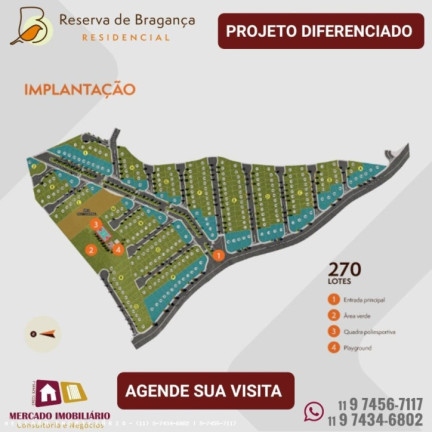 Imagem Terreno à Venda, 250 m² em Reserva De Bragança - Bragança Paulista