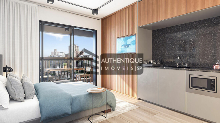 Imagem Imóvel com 1 Quarto à Venda, 24 m² em Brooklin - São Paulo