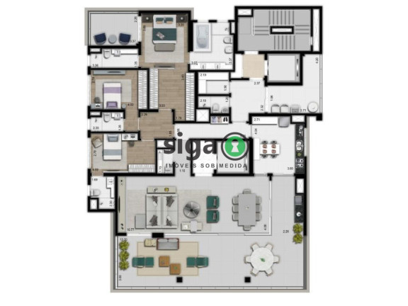 Imagem Apartamento com 4 Quartos à Venda, 270 m² em Jardins - São Paulo Imagem Apartamento com 4 Quartos à Venda, 270 m² em Jardins - São Paulo
