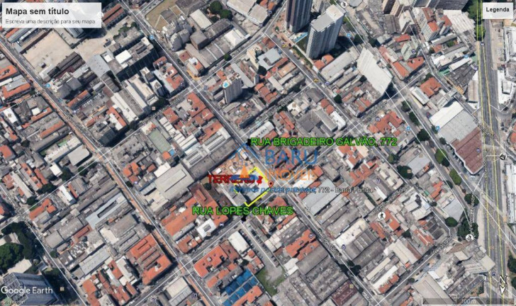 Imagem Terreno à Venda ou Locação, 959 m² em Santa Cecília - São Paulo