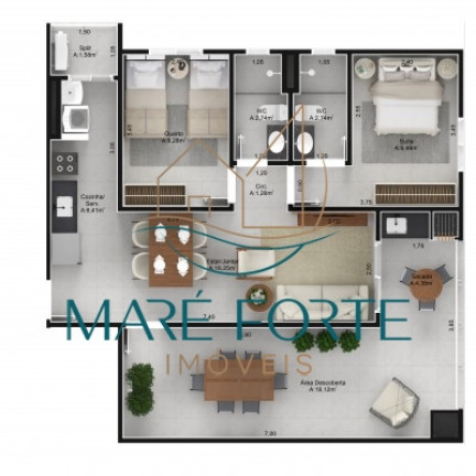 Imagem Apartamento com 2 Quartos à Venda, 61 m² em Centro - Ubatuba Imagem Apartamento com 2 Quartos à Venda, 61 m² em Centro - Ubatuba