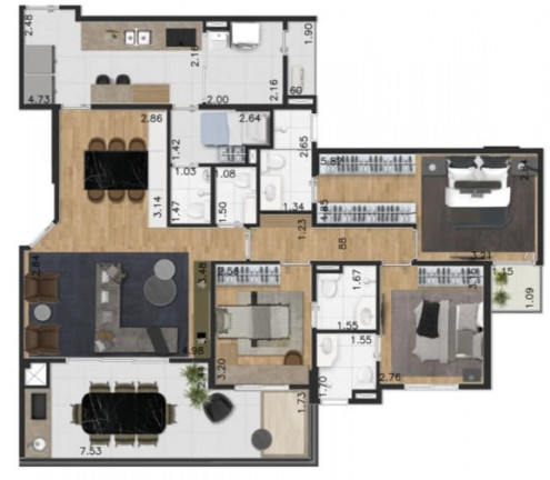 Imagem Apartamento com 3 Quartos à Venda, 128 m² em Vila Mariana - São Paulo Imagem Apartamento com 3 Quartos à Venda, 128 m² em Vila Mariana - São Paulo