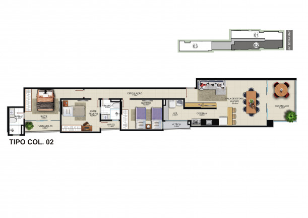 Imagem Imóvel com 3 Quartos à Venda, 106 m² em Praia Do Morro - Guarapari Imagem Imóvel com 3 Quartos à Venda, 106 m² em Praia Do Morro - Guarapari
