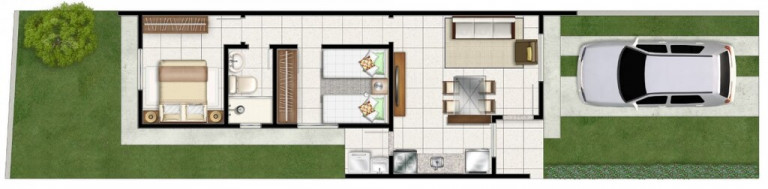 Imagem Casa de Condomínio com 2 Quartos à Venda, 49 m² em Jardim Leopoldina - Porto Alegre Imagem Casa de Condomínio com 2 Quartos à Venda, 49 m² em Jardim Leopoldina - Porto Alegre
