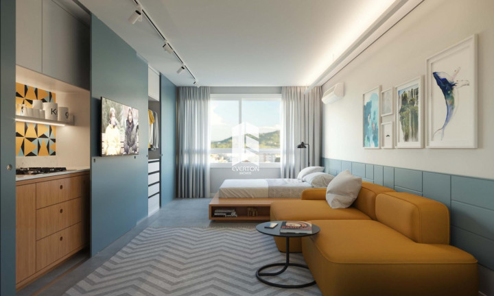 Imagem Apartamento com 1 Quarto à Venda, 28 m² em Camobi - Santa Maria