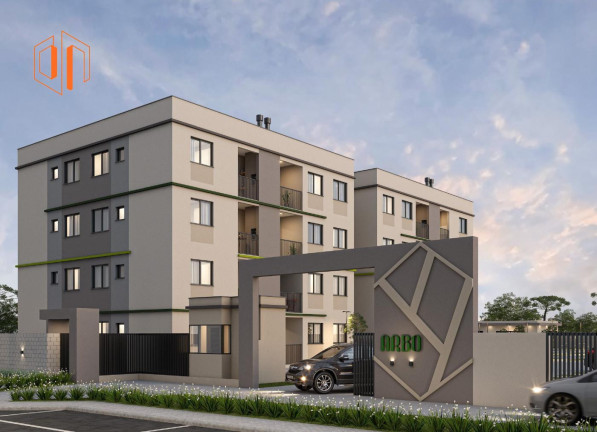 Imagem Apartamento com 2 Quartos à Venda, 46 m² em Vargem Grande - Pinhais