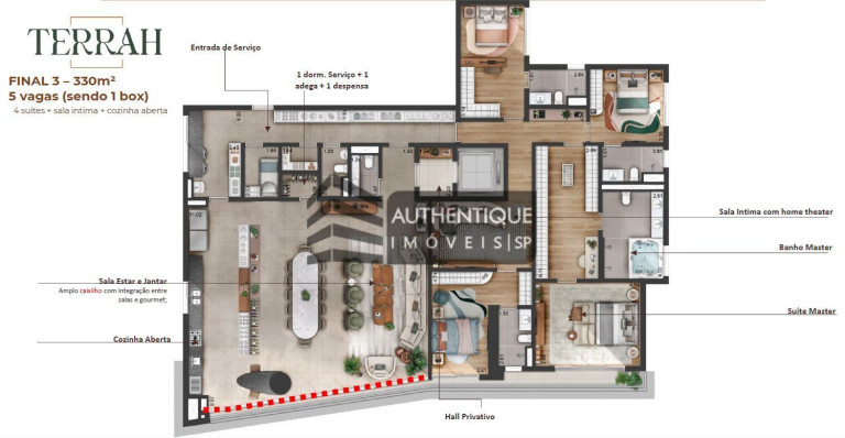 Imagem Apartamento com 4 Quartos à Venda, 340 m² em Alphagran Alphaville - Barueri Imagem Apartamento com 4 Quartos à Venda, 340 m² em Alphagran Alphaville - Barueri