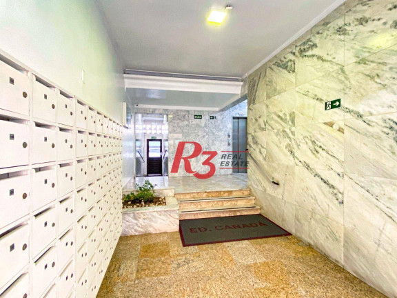Imagem Apartamento com 1 Quarto à Venda, 42 m² em Embaré - Santos