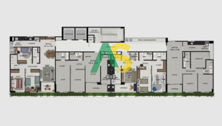 Imagem Imóvel com 1 Quarto à Venda, 71 m² em Casa Forte - Recife Imagem Imóvel com 1 Quarto à Venda, 71 m² em Casa Forte - Recife