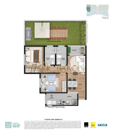 Imagem Apartamento com 2 Quartos à Venda, 53 m² em Nova São Pedro - São Pedro Da Aldeia