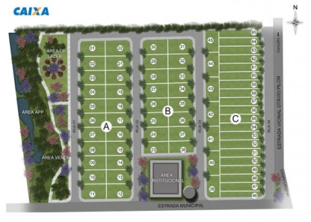 Terreno à Venda, 1.000 m² em Residencial Villagio Paradiso - Cerquilho