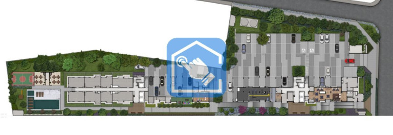 Apartamento com 1 Quarto à Venda, 40 m² em Santo Amaro - São Paulo