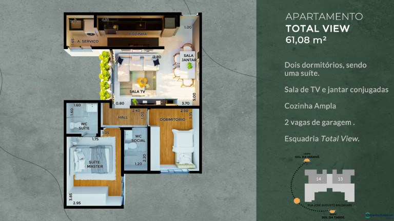 Imagem Imóvel com 2 Quartos à Venda, 61 m² em Prolongamento Vila Industrial - Franca Imagem Imóvel com 2 Quartos à Venda, 61 m² em Prolongamento Vila Industrial - Franca