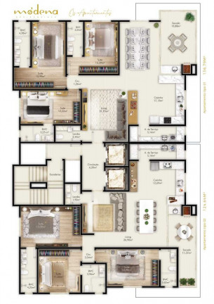 Imagem Apartamento com 3 Quartos à Venda, 12.464 m² em Centro - Itapema