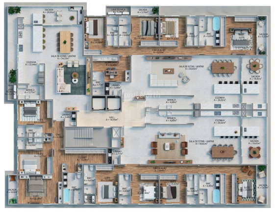 Imagem Apartamento com 4 Quartos à Venda, 229 m² em Praia Brava - Itajaí Imagem Apartamento com 4 Quartos à Venda, 229 m² em Praia Brava - Itajaí
