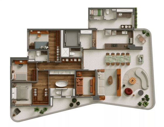 Imagem Apartamento com 4 Quartos à Venda, 225 m² em Paraíso - São Paulo Imagem Apartamento com 4 Quartos à Venda, 225 m² em Paraíso - São Paulo