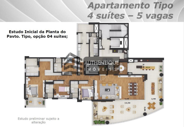 Imagem Apartamento com 4 Quartos à Venda, 325 m² em Paraíso - São Paulo