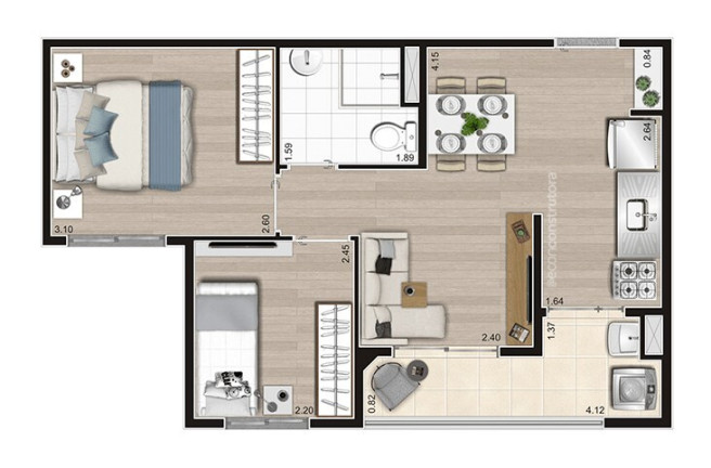 Imagem Apartamento com 2 Quartos à Venda, 41 m² em Vila Nova Mazzei - São Paulo