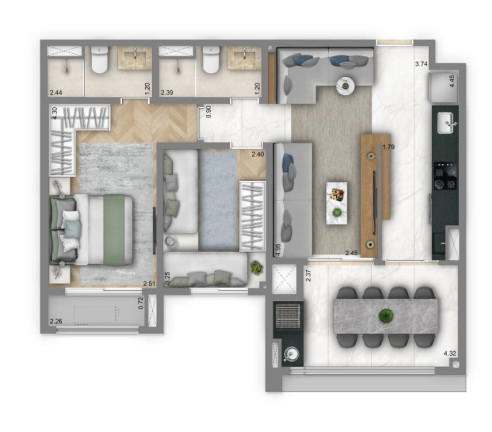 Imagem Apartamento com 3 Quartos à Venda, 82 m² em Saúde - São Paulo Imagem Apartamento com 3 Quartos à Venda, 82 m² em Saúde - São Paulo
