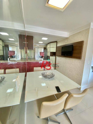 Imagem Apartamento com 2 Quartos para Alugar, 90 m² em Gonzaga - Santos