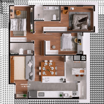 Imagem Cobertura com 3 Quartos à Venda, 112 m² em Boa Vista - Curitiba Imagem Cobertura com 3 Quartos à Venda, 112 m² em Boa Vista - Curitiba