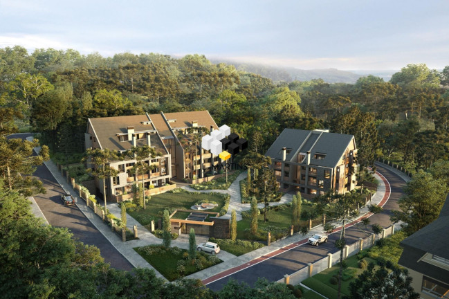 Imagem Apartamento com 2 Quartos à Venda, 86 m² em Bavaria - Gramado Imagem Apartamento com 2 Quartos à Venda, 86 m² em Bavaria - Gramado