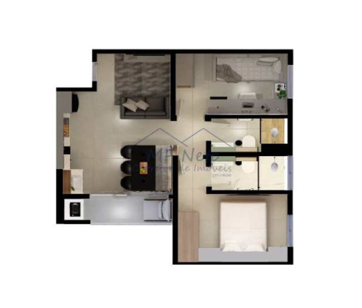 Imagem Apartamento com 2 Quartos à Venda, 48 m² em Felicita Residencial - Pirassununga