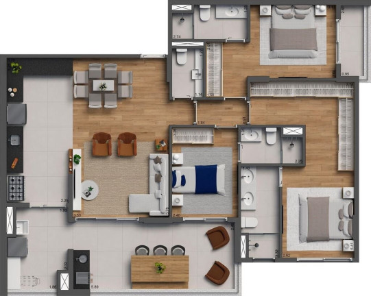 Imagem Apartamento com 2 Quartos à Venda, 93 m² em Alto Da Lapa - São Paulo