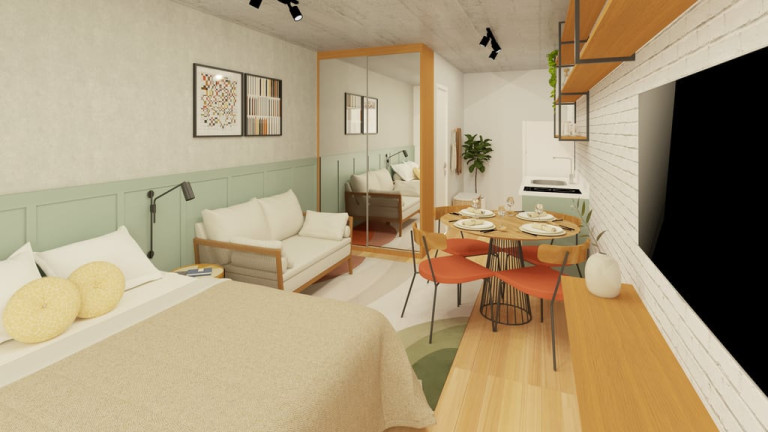 Imagem Apartamento com 1 Quarto à Venda, 25 m² em Higienópolis - São Paulo