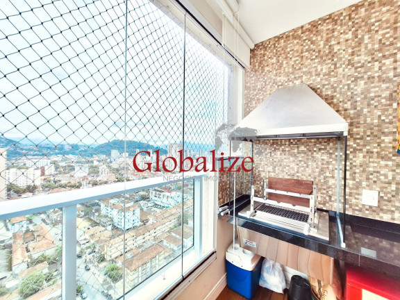 Imagem Imóvel com 3 Quartos à Venda, 88 m² em Campo Grande - Santos