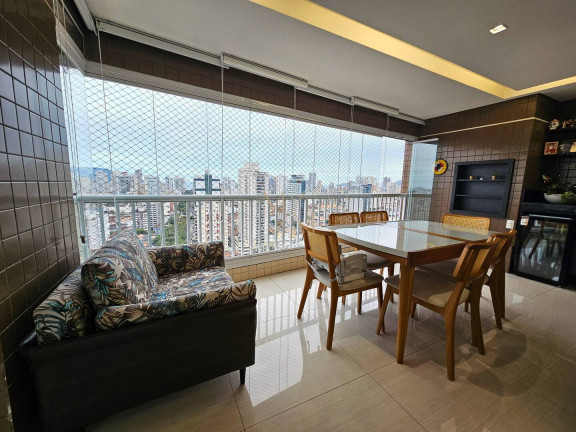 Imagem Apartamento com 3 Quartos à Venda, 111 m² em Encruzilhada - Santos