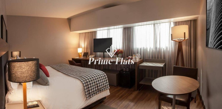 Apartamento com 1 Quarto para Alugar, 29 m² em Brooklin Novo - São Paulo