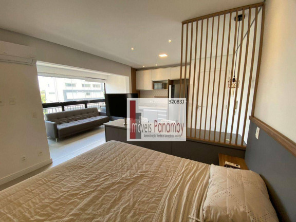 Imagem Apartamento com 1 Quarto para Alugar, 35 m² em Campo Belo - São Paulo