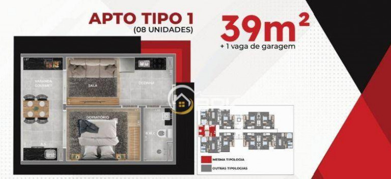 Imagem Apartamento com 1 Quarto à Venda, 39 m² em Vila Matilde - São Paulo Imagem Apartamento com 1 Quarto à Venda, 39 m² em Vila Matilde - São Paulo