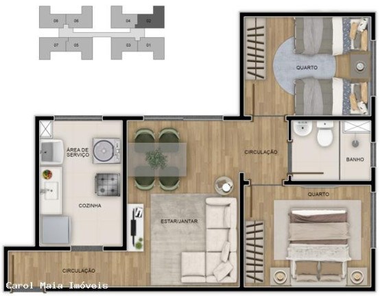 Imagem Apartamento com 2 Quartos à Venda, 57 m² em Milionários (barreiro) - Belo Horizonte Imagem Apartamento com 2 Quartos à Venda, 57 m² em Milionários (barreiro) - Belo Horizonte
