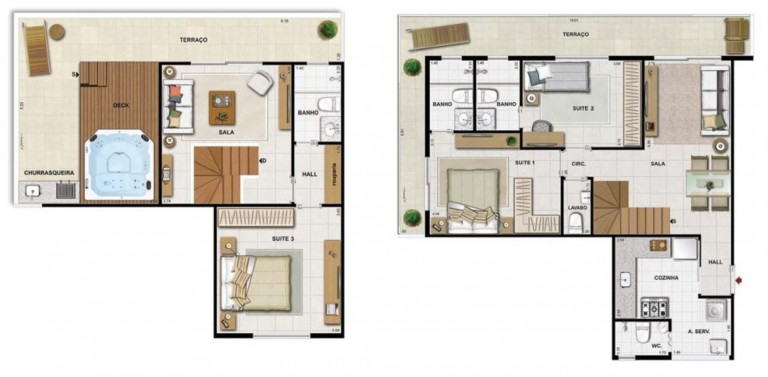 Imagem Imóvel com 3 Quartos à Venda, 140 m² em Recreio Dos Bandeirantes - Rio De Janeiro