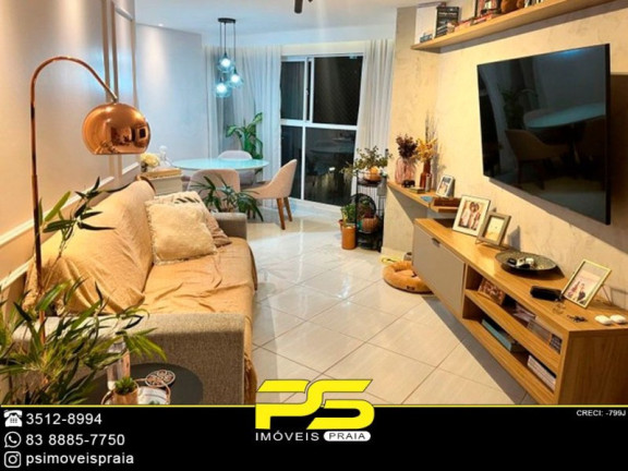 Apartamento com 2 Quartos à Venda, 56 m² em Portal Do Sol - João Pessoa