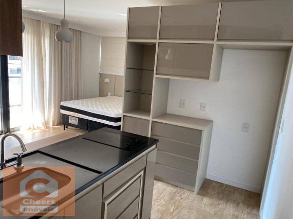 Imagem Apartamento com 1 Quarto para Alugar, 38 m² em Campo Belo - São Paulo Imagem Apartamento com 1 Quarto para Alugar, 38 m² em Campo Belo - São Paulo